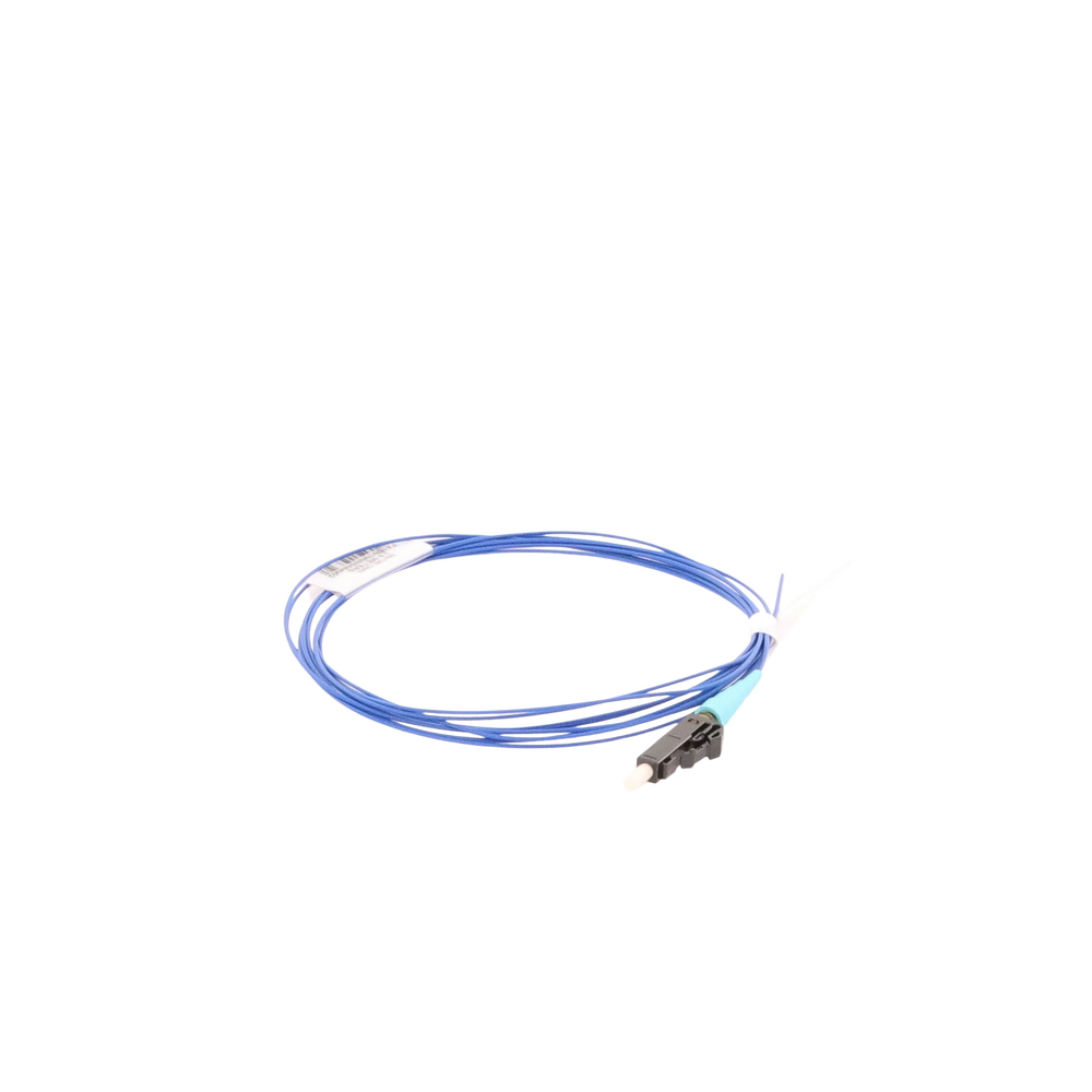 Pigtail de Fibra Óptica LC Simplex, Multimodo OM4 50/125, 900um, Color Aqua, 1 Metro (3.28 Pies) - Imagen 3