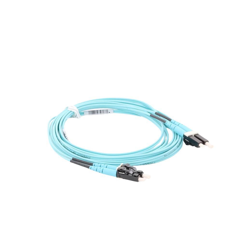 Jumper de Fibra Optica Multimodo 50/125 OM4, LC-LC Duplex, OFNR (Riser), Color Aqua, 3 Metros (9.84 Pies) - Imagen 5