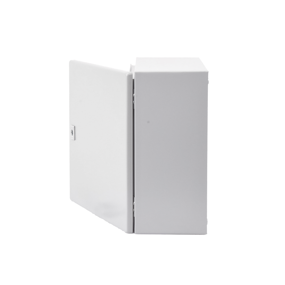 Gabinete de Acero, Nema 4 -IP 66 de 40 x 40 x 20 cm con Platina y certificado UL. - Imagen 3