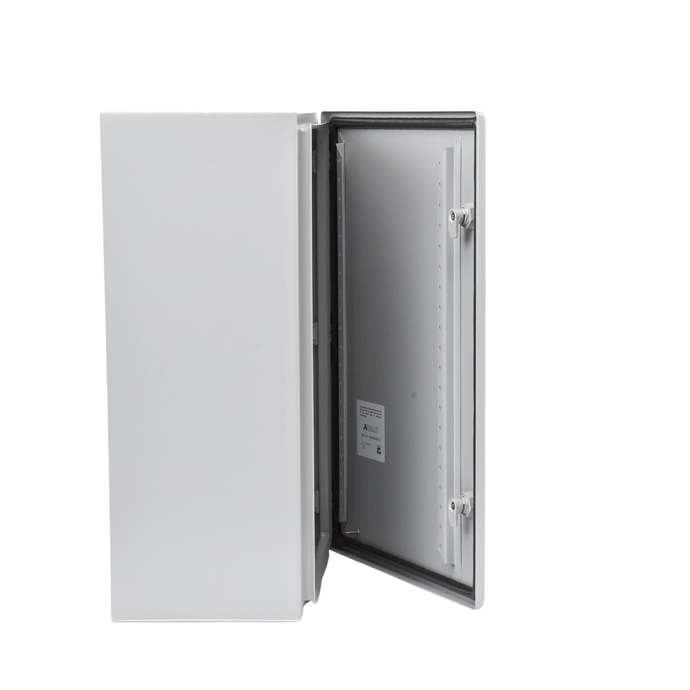 Gabinete de Acero, Nema 4 -IP 66 de 40 x 60 x 25 cm con Platina y certificado UL. - Imagen 4