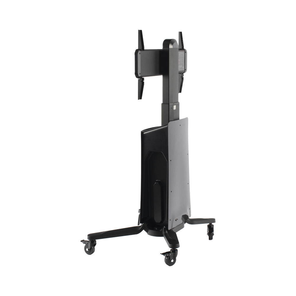 MONTAJE DE PISO MOVIL PARA PANTALLAS 55-80IN AJUSTABLE MOTORIZADO - Imagen 6