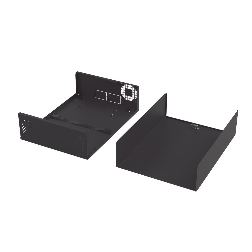 Gabinete Metálico para DVR/NVR con Chapa y llave. - Imagen 4