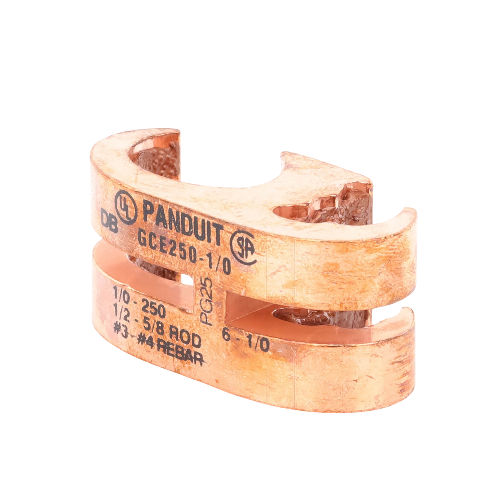 Conector de Conexión a Tierra tipo "E" para Conductor 1/0 AWG STR – 250 KCMIL MAIN y 6 AWG SOL – 1/0 AWG STR TAP - Imagen 5