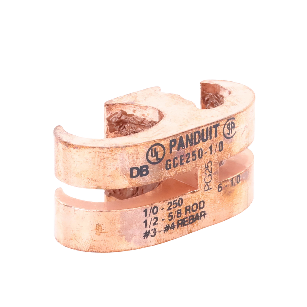 Conector de Conexión a Tierra tipo "E" para Conductor 1/0 AWG STR – 250 KCMIL MAIN y 6 AWG SOL – 1/0 AWG STR TAP - Imagen 7