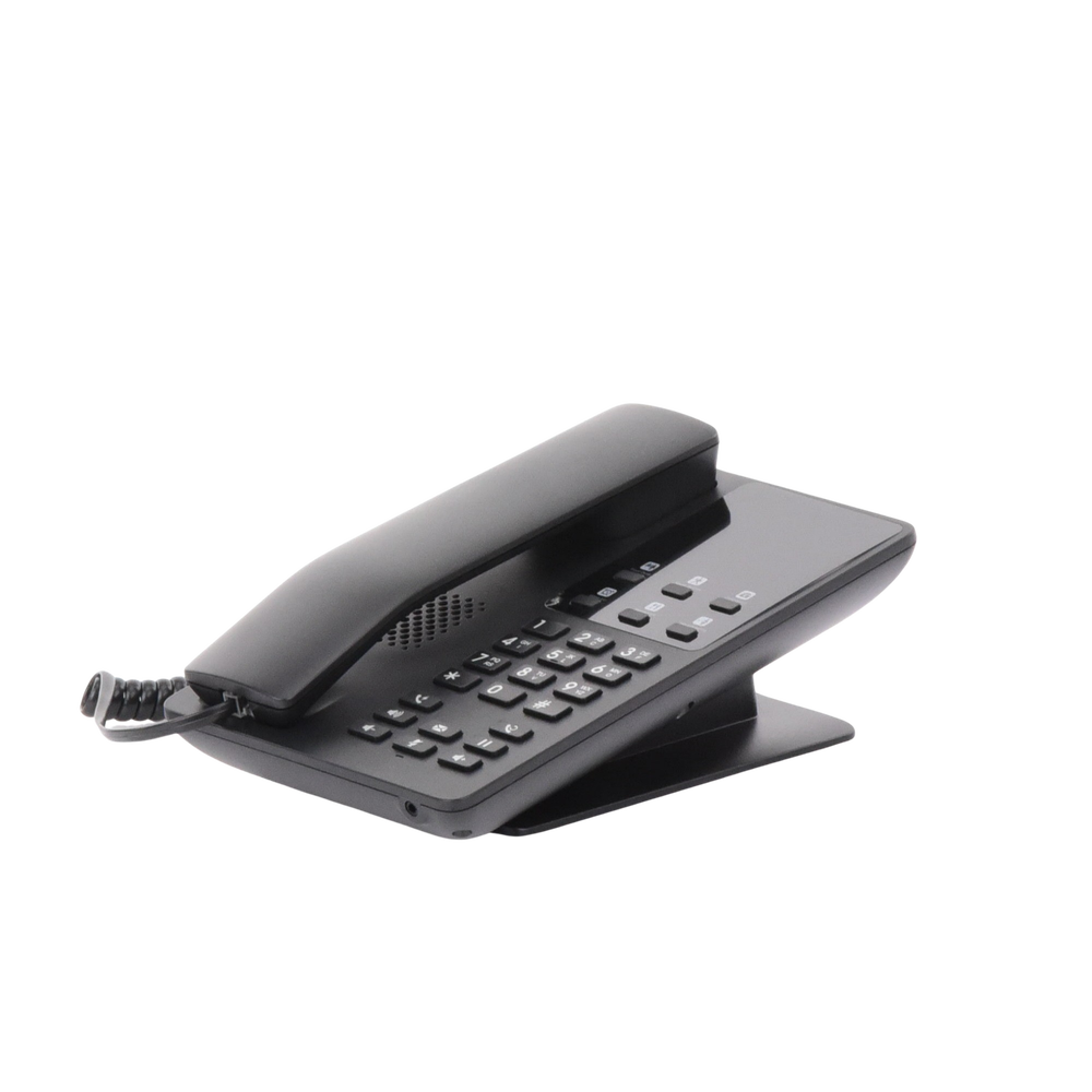 Teléfono IP Hotelero, 2 líneas SIP con 2 cuentas, codec Opus, IPV4/IPV6, color negro, con gestión en la nube GDMS - Imagen 4
