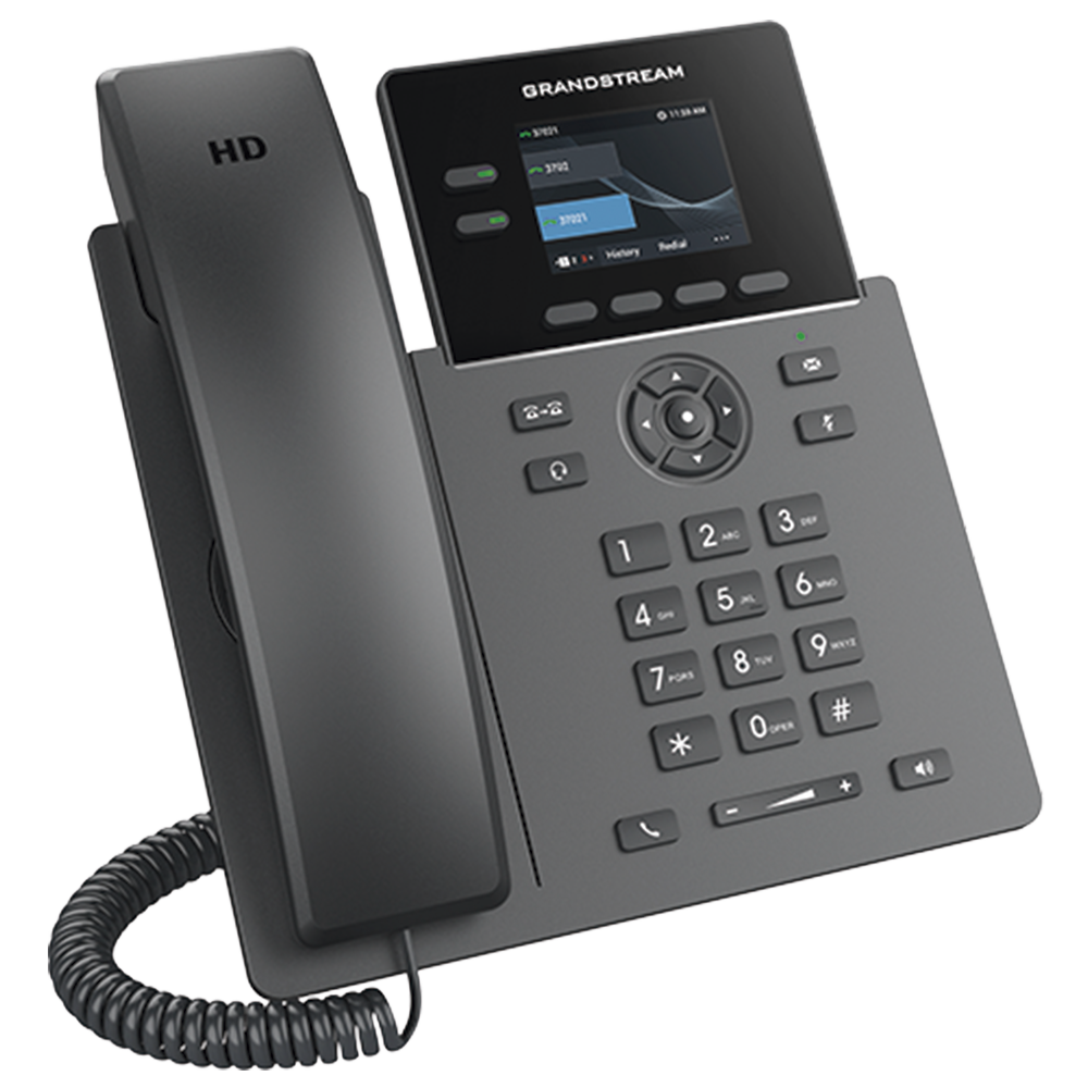 TELÉFONO IP POE GRADO OPERADOR DE 2 LÍNEAS / PANTALLA LCD TFT 2.4 PULGADAS COLOR / 8 BOTONES VIRTUALES MULTIUSO / SEGURIDAD CARRIER-GRADE / COMPATIBLE CON GDMS / AUDIO HD / CONFERENCIAS DE AUDIO 5 VÍAS - Imagen 3