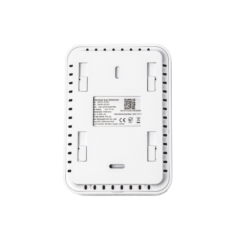 Sensor Detector de Fugas de Gas LoRaWAN / Alarma 85 dB / Salida de Relé y Válvula Solenoide / 800 Registros - Imagen 7