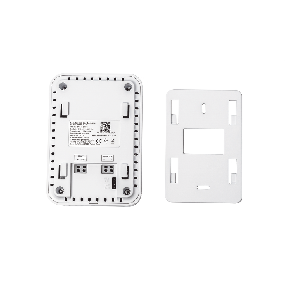 Sensor Detector de Fugas de Gas LoRaWAN / Alarma 85 dB / Salida de Relé y Válvula Solenoide / 800 Registros - Imagen 8
