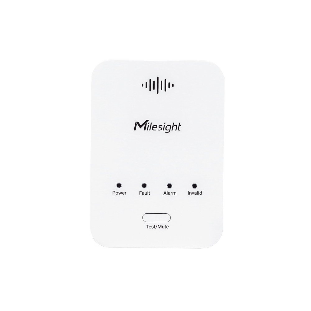 Sensor Detector de Fugas de Gas LoRaWAN / Alarma 85 dB / Salida de Relé y Válvula Solenoide / 800 Registros