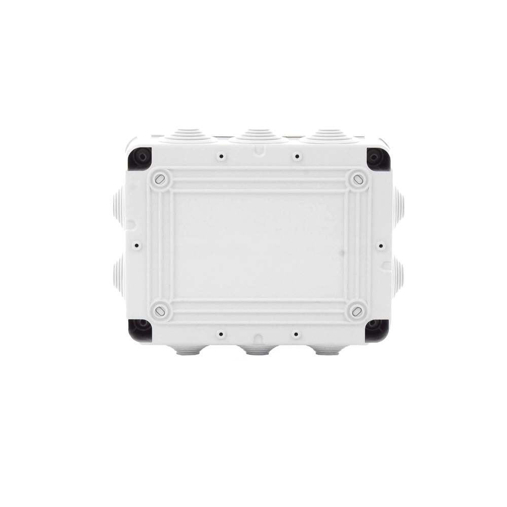 Caja de derivación de PVC Auto-extinguible con 10 entradas, tapa atornillada, 190 x 140 x 70 MM, Para Exterior (IP55) - Imagen 3