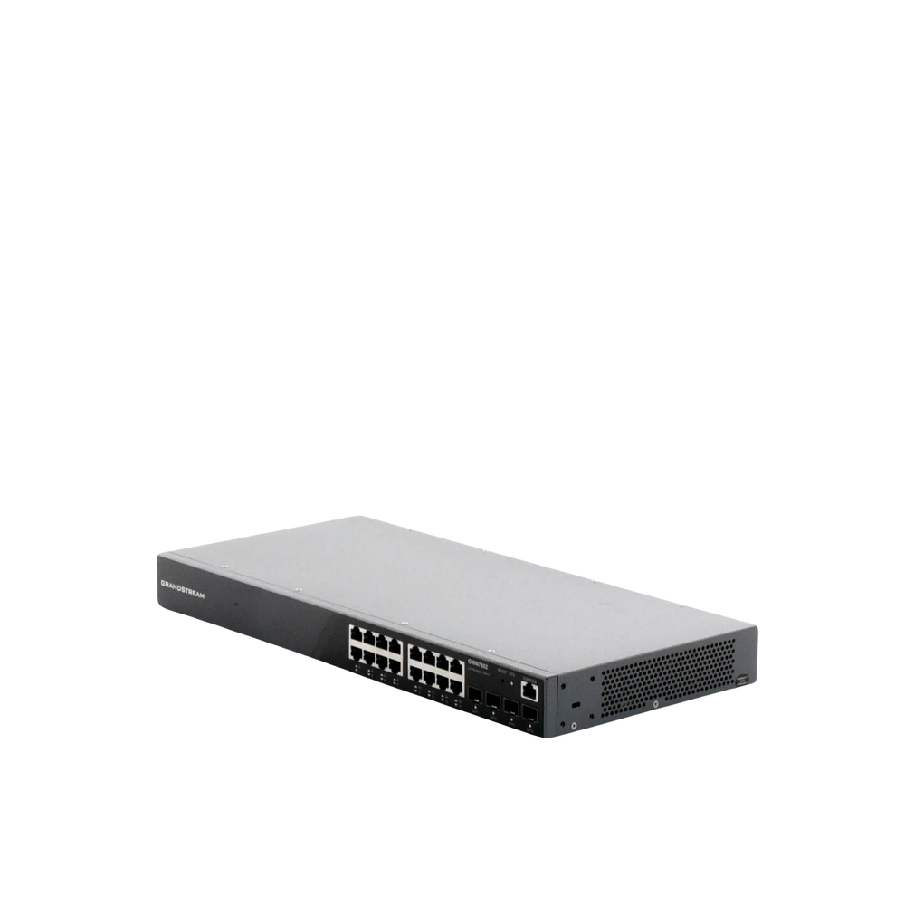 Switch Gigabit Administrable / 16 puertos 10/100/1000 Mbps + 4 Puertos SFP Uplink / Compatible con GWN Cloud. - Imagen 4