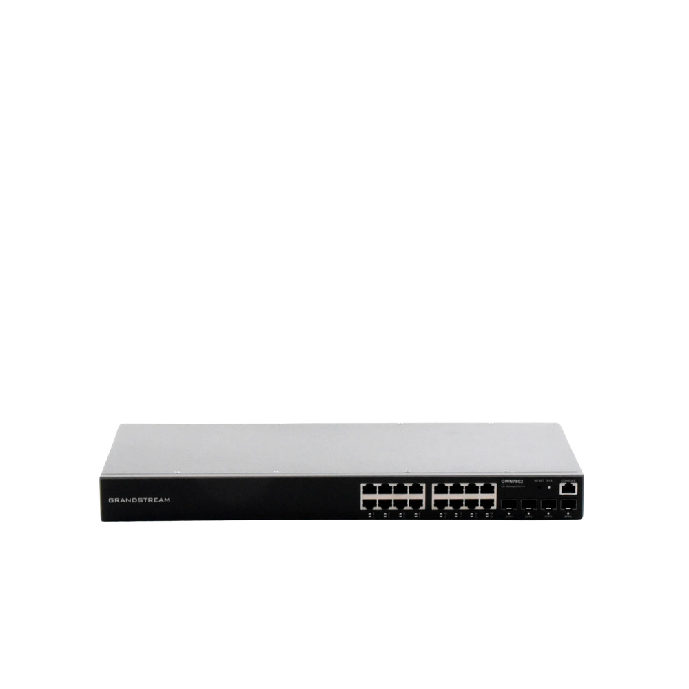 Switch Gigabit Administrable / 16 puertos 10/100/1000 Mbps + 4 Puertos SFP Uplink / Compatible con GWN Cloud. - Imagen 6