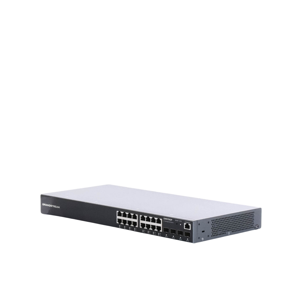 Switch Gigabit PoE+ Administrable / 16 puertos 10/100/1000 Mbps + 4 Puertos SFP Uplink / Hasta 240W / Compatible con GWN Cloud. - Imagen 3
