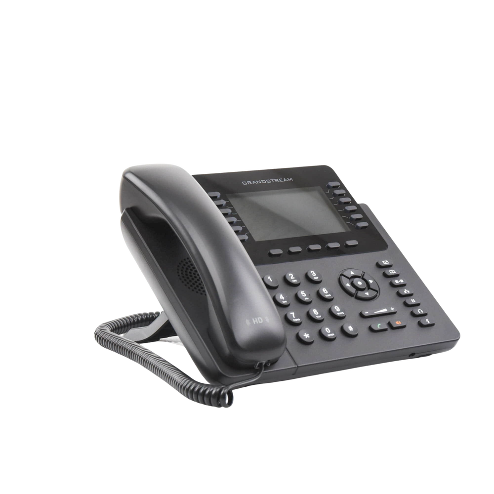Teléfono IP empresarial de 12 Líneas con 5 teclas de función y conferencia de 4 vías, PoE - Imagen 3