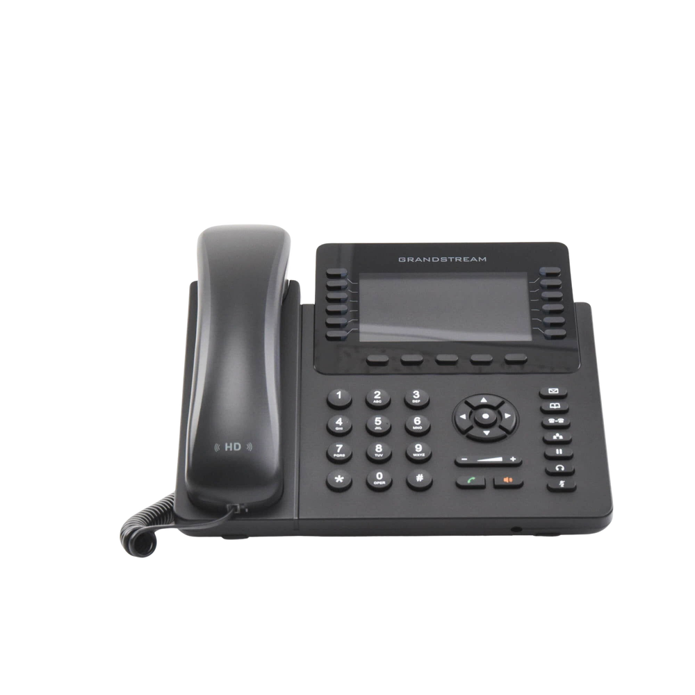 Teléfono IP empresarial de 12 Líneas con 5 teclas de función y conferencia de 4 vías, PoE - Imagen 4