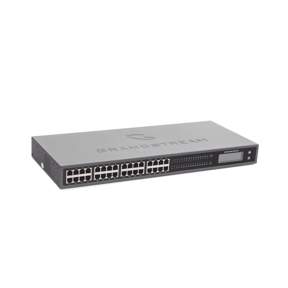 Adaptador VoIP GrandStream de 32 FXS 2 puertos telco 50 pins p/montaje en rack - Imagen 4