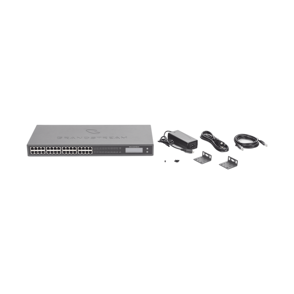 Adaptador VoIP GrandStream de 32 FXS 2 puertos telco 50 pins p/montaje en rack - Imagen 6