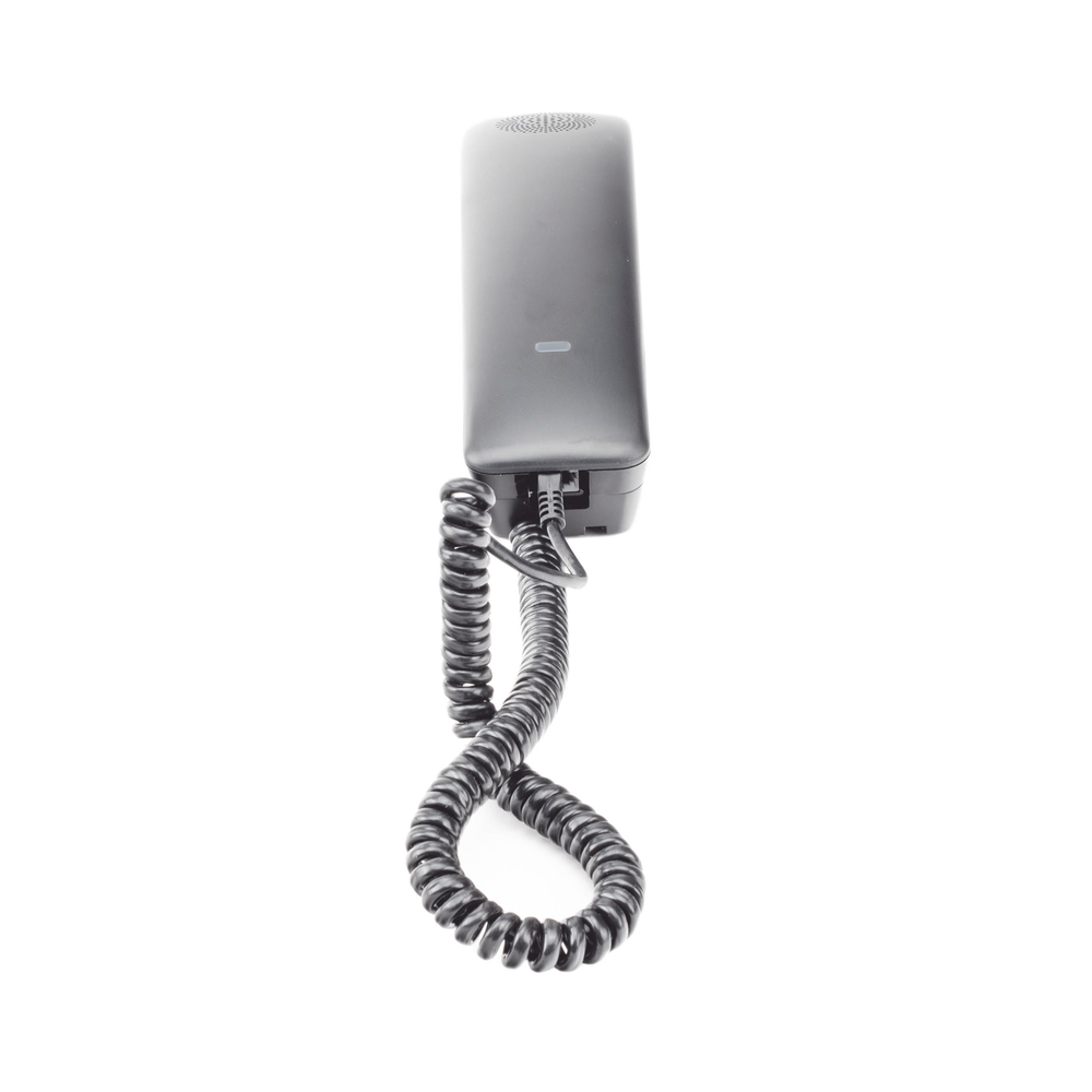 Teléfono IP profesional para Hotelería, montaje en pared, teclado numérico estándar, conferencia de 3 vías, Opus y PoE. - Imagen 6