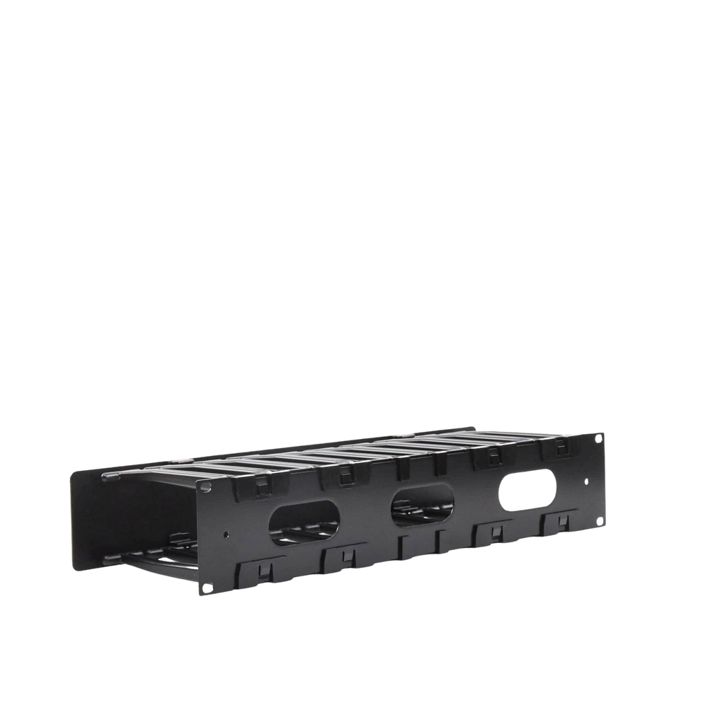 Organizador de Cable Horizontal RouteIT, Sencillo, Para Rack de 19in, 6in de profundidad, 2UR - Imagen 5