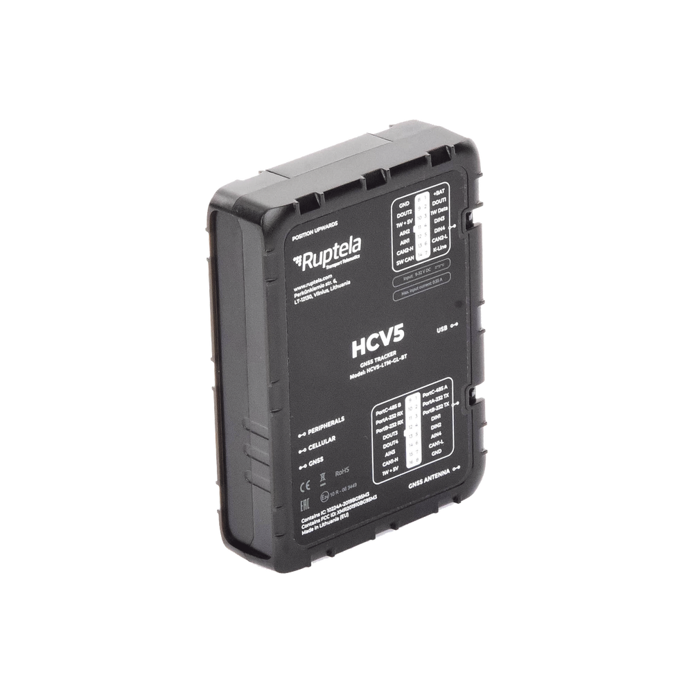 Localizador 4G LTE Obtenga información de la computadora del vehiculo lectura CAN, OBD y LCV / Sensores Bluetooth / Vehiculos ligeros / Vehiculos pesados / RS485 / RS232 / Análogico / RFID - Imagen 5