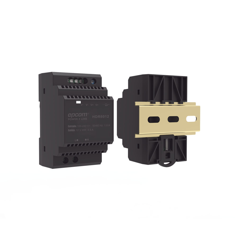 Fuente de Poder Industrial Entrada: 100-240 Vca / Salida: 15 Vcc/ 4 A/ 60 W/ Riel Din - Imagen 3