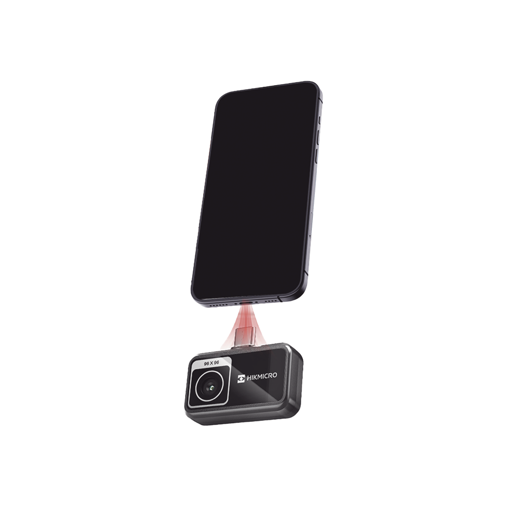 MiniE - Cámara Termográfica para Smartphone / Resolución IR 96 x 96 (9,216 píxeles) / SuperIR / Rango de -20°C a 400°C / Precisión ±2°C o ±2% / Compatible iOS y Android / Paleta Personalizable - Imagen 5