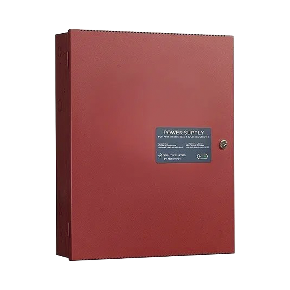 Fuente de Alimentación Remota / 6 Amperes / 2 Entradas / 5 Salidas NAC o Auxiliar de 24 Vcc / Compatible con paneles Notifier, Farenhyt, Silent Knight y Fire-Lite / Gabinete Rojo