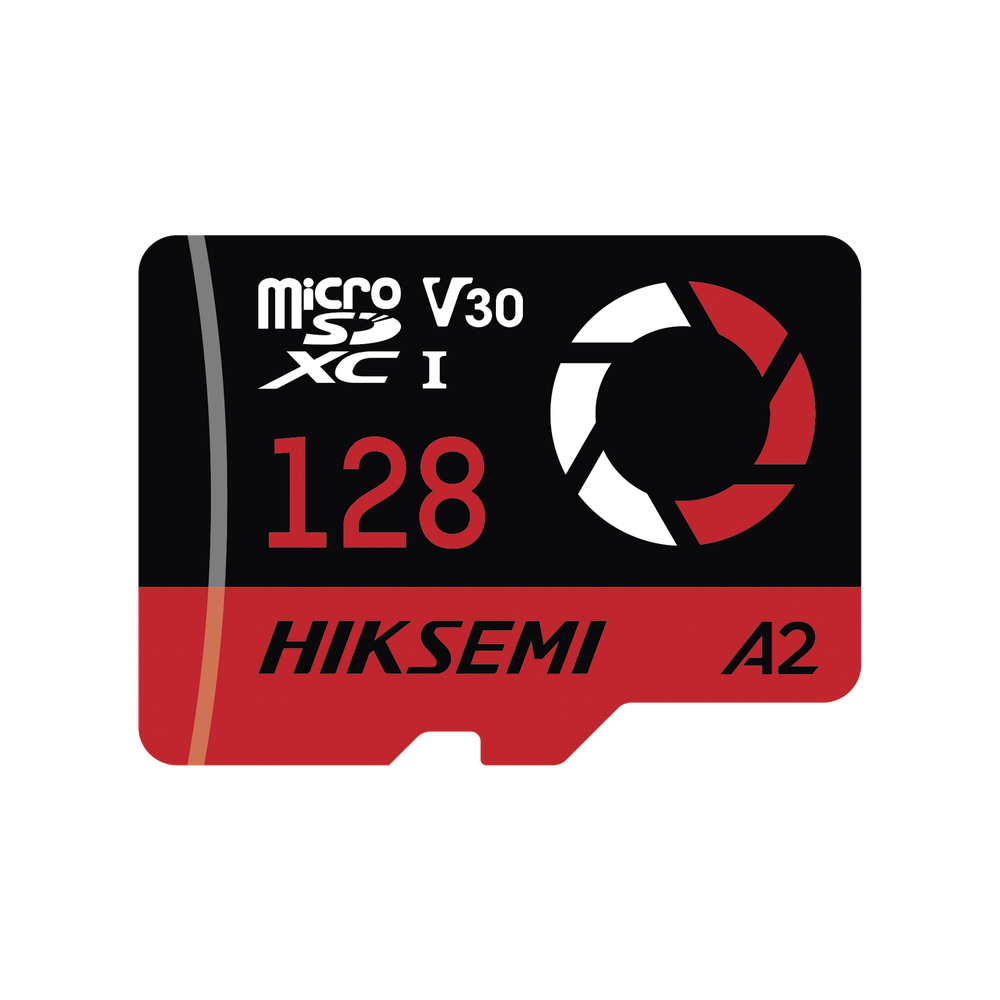 Memoria microSD / 128 GB / 180 MB/s Lectura / 150 MB/s Escritura / V30 U3 A2 / Para Drones y Cámaras de Acción / HIKSEMI CAPTURE E3