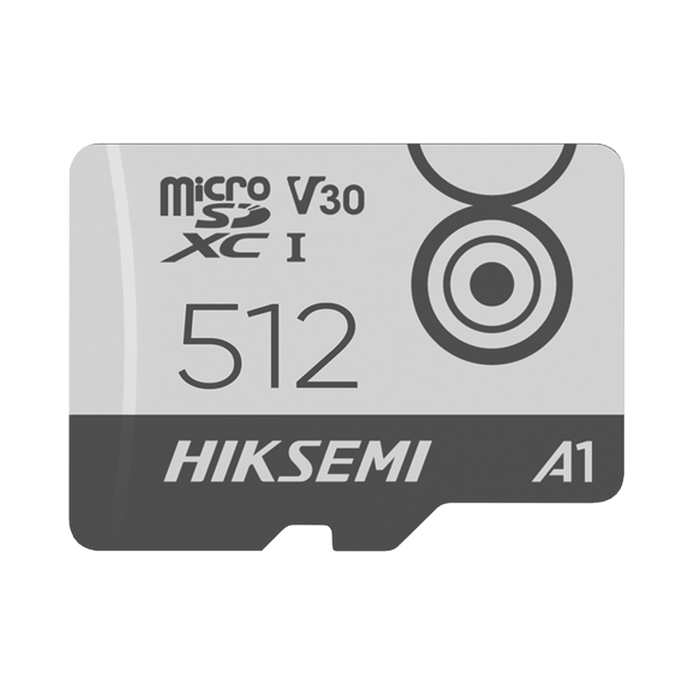 MicroSD HIKSEMI CITY GO / 512 GB / 100 MB/s Lectura / 85 MB/s Escritura / Clase 10 U3 V30 / TLC NAND / Especializada Para Videovigilancia Móvil 24/7
