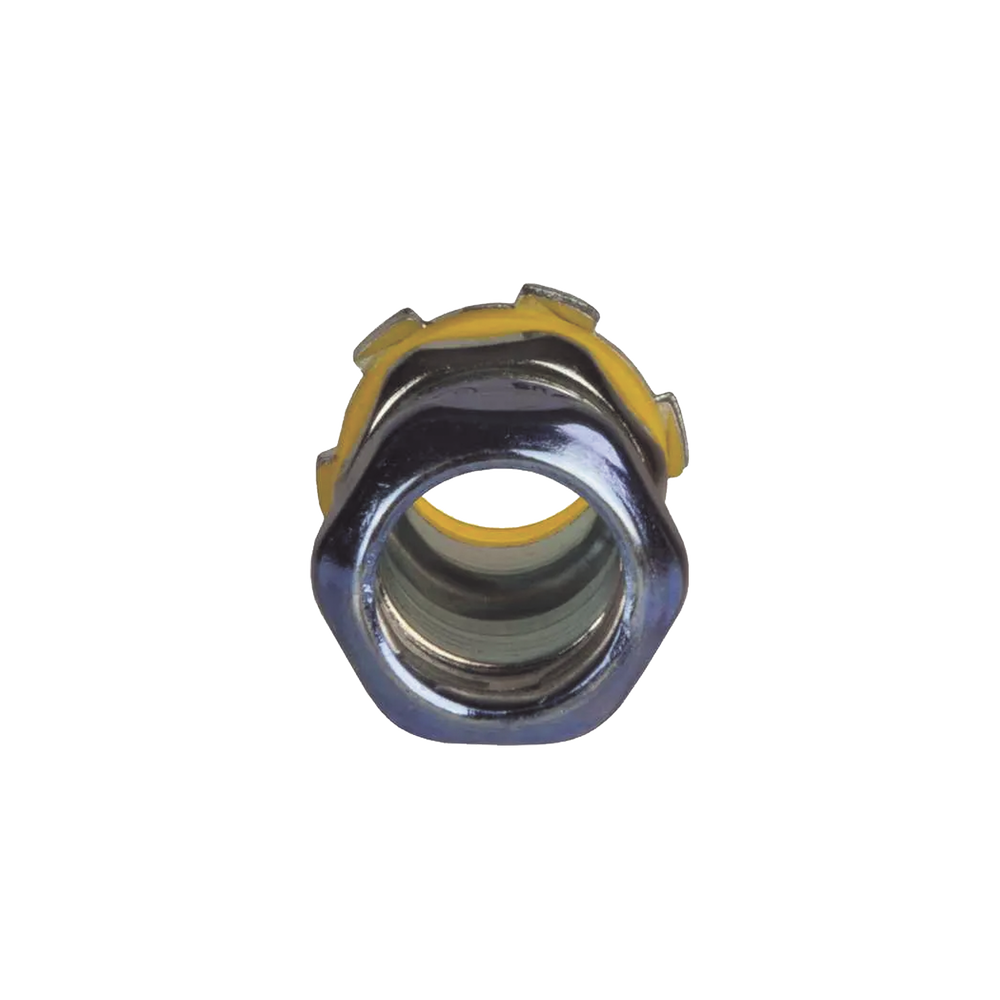 Conector de Compresión Impermeable aislado de Acero Galvanizado para Pared Delgada de 3/4" . - Imagen 4