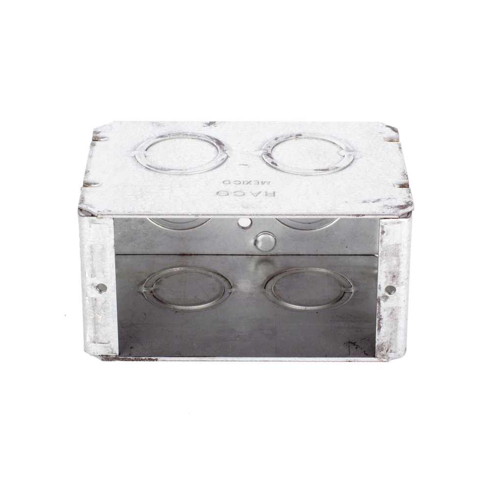 Caja (Chalupa) Multigang de 1 Gang/ Profundidad de 2-1/2 Pulgadas (6.35 cm)/ 8 TKO (1/2 y 3/4). - Imagen 8
