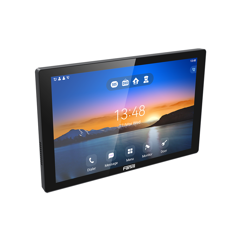 Monitor Audio/Video IP/SIP para interior, Wi-Fi, pantalla táctil de 10.1", Apertura remota - Imagen 3