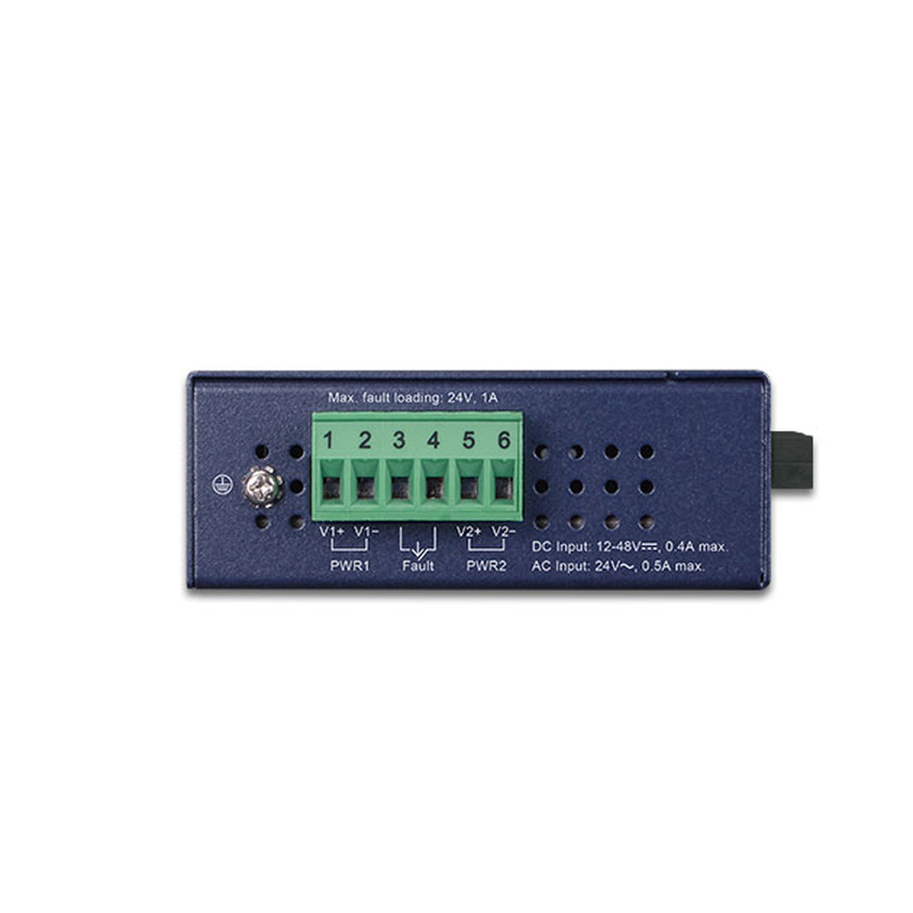 Convertidor de Medios Industrial, Multimodo, Puertos 10/100 Base-TX a 100 Base-FX, Interfaz SC, Hasta 2 km, Carcasa IP30, Soporta Temperatura de -40 a 75°C. - Imagen 3