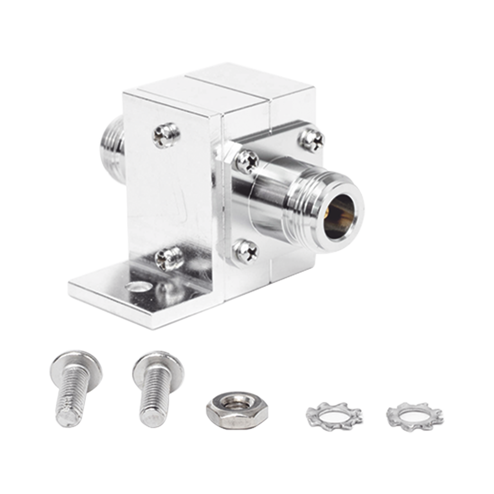 Protector Coaxial RF / 125-1000 MHz / 50 Ω / Conectores N Hembra / Ceja Lateral / 50 kA - Imagen 4