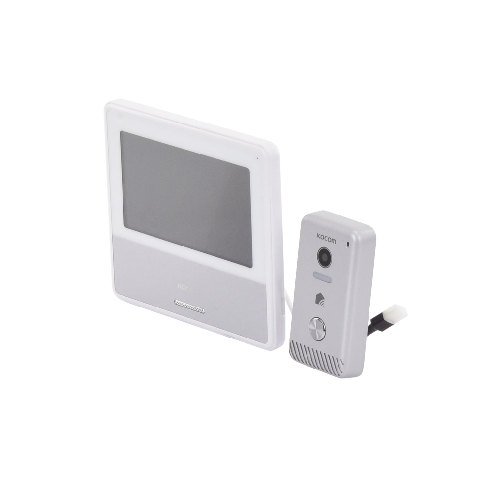 KIT DE VIDEOPORTERO IP COLOR NEGRO / Apertura con app / Súper elegante / Monitor WIFI / Alimentación 110vca - Imagen 5