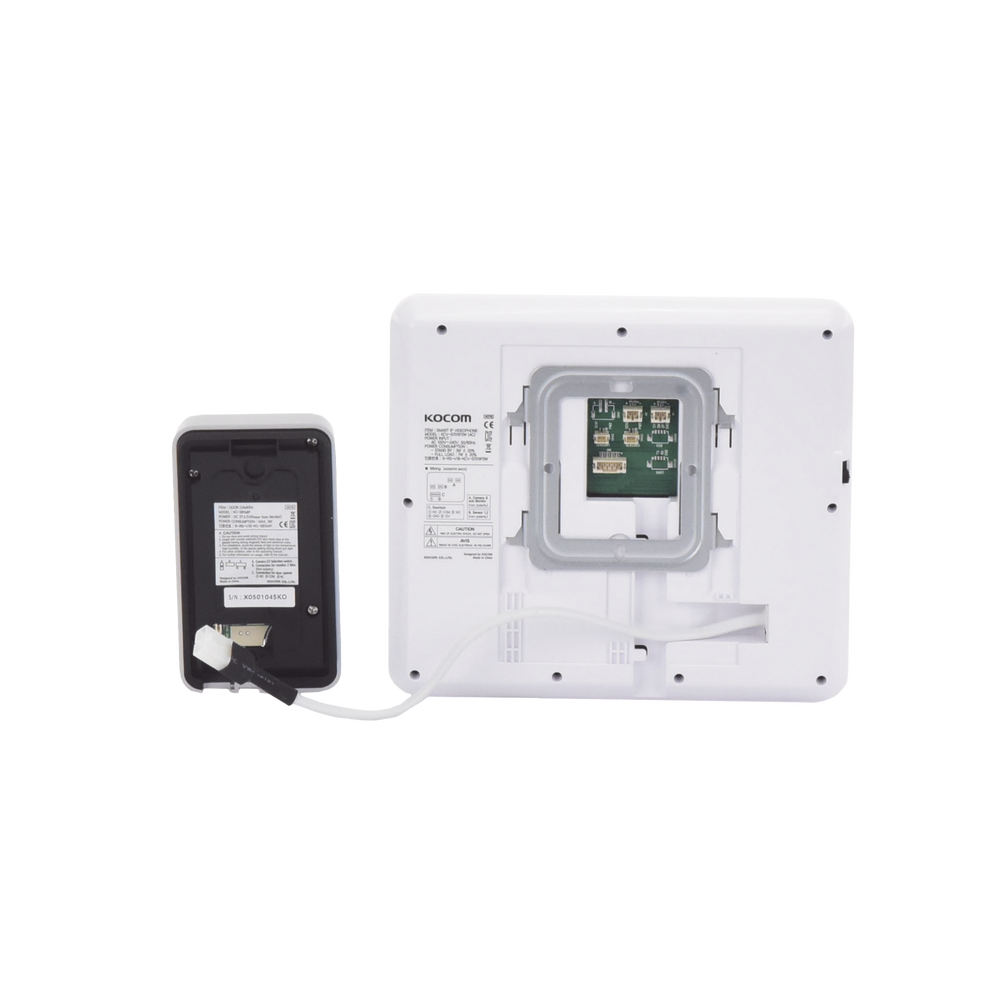 KIT DE VIDEOPORTERO IP COLOR NEGRO / Apertura con app / Súper elegante / Monitor WIFI / Alimentación 110vca - Imagen 6