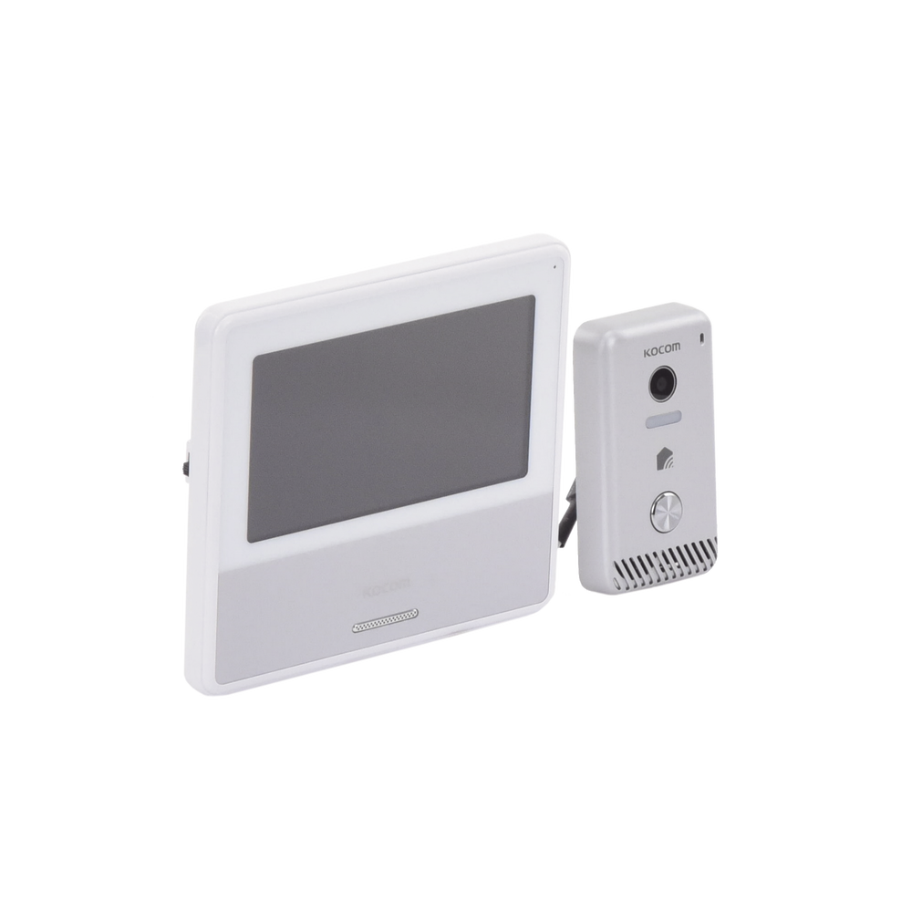 KIT DE VIDEOPORTERO IP COLOR NEGRO / Apertura con app / Súper elegante / Monitor WIFI / Alimentación 110vca - Imagen 7