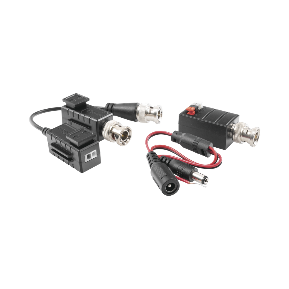 Kit de TRANSCEPTORES DE VIDEO DE LARGO ALCANCE / 320 Metros / Resolución 720P y 1080P / Cat 5e/6 / Compatible con cámaras HD-TVI/CVI/AHD/CVBS / Alimente solo el Receptor / Protección Interconstruida contra sobretensión. - Imagen 3