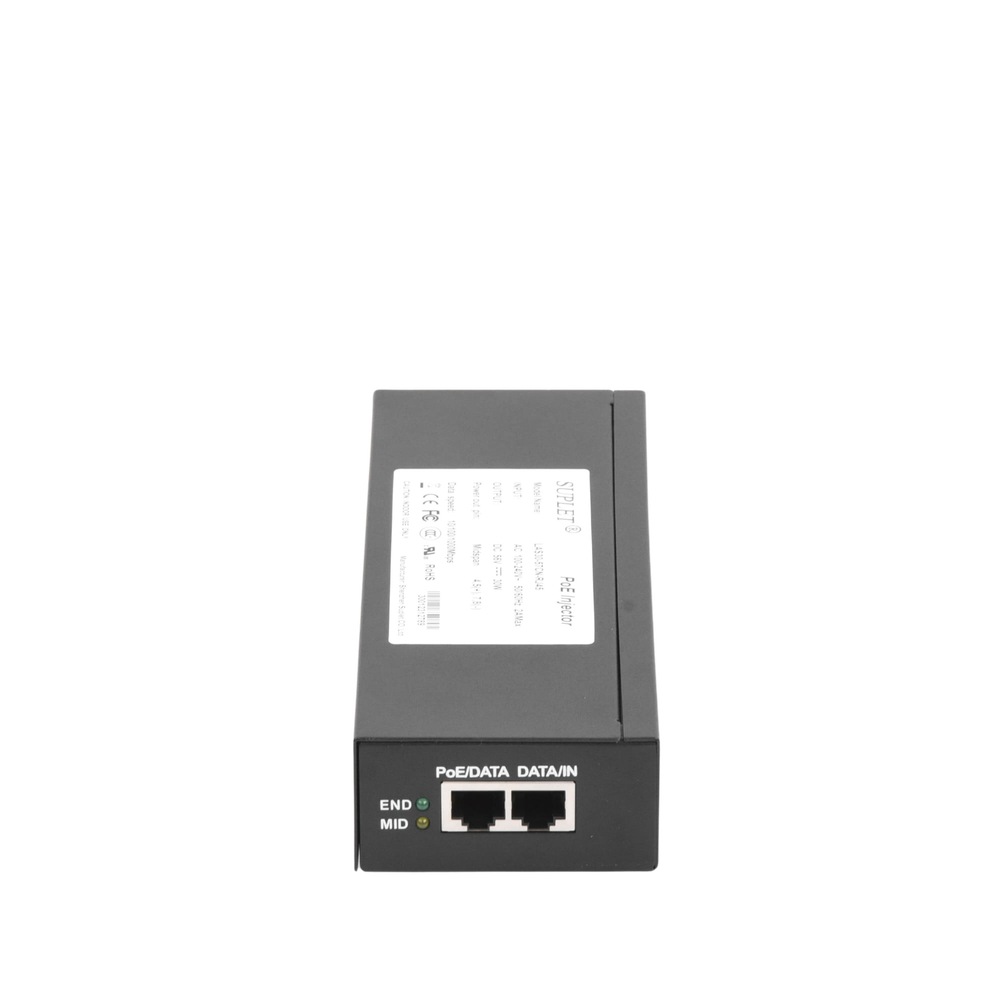 Inyector Super Hi-PoE / 56 Vcc / 30 Watts / Para Domos HIKVISION PTZ / IP (-AE / DE) / Soporta 802.3 af /at / Para Aplicaciones de CCTV - Imagen 5