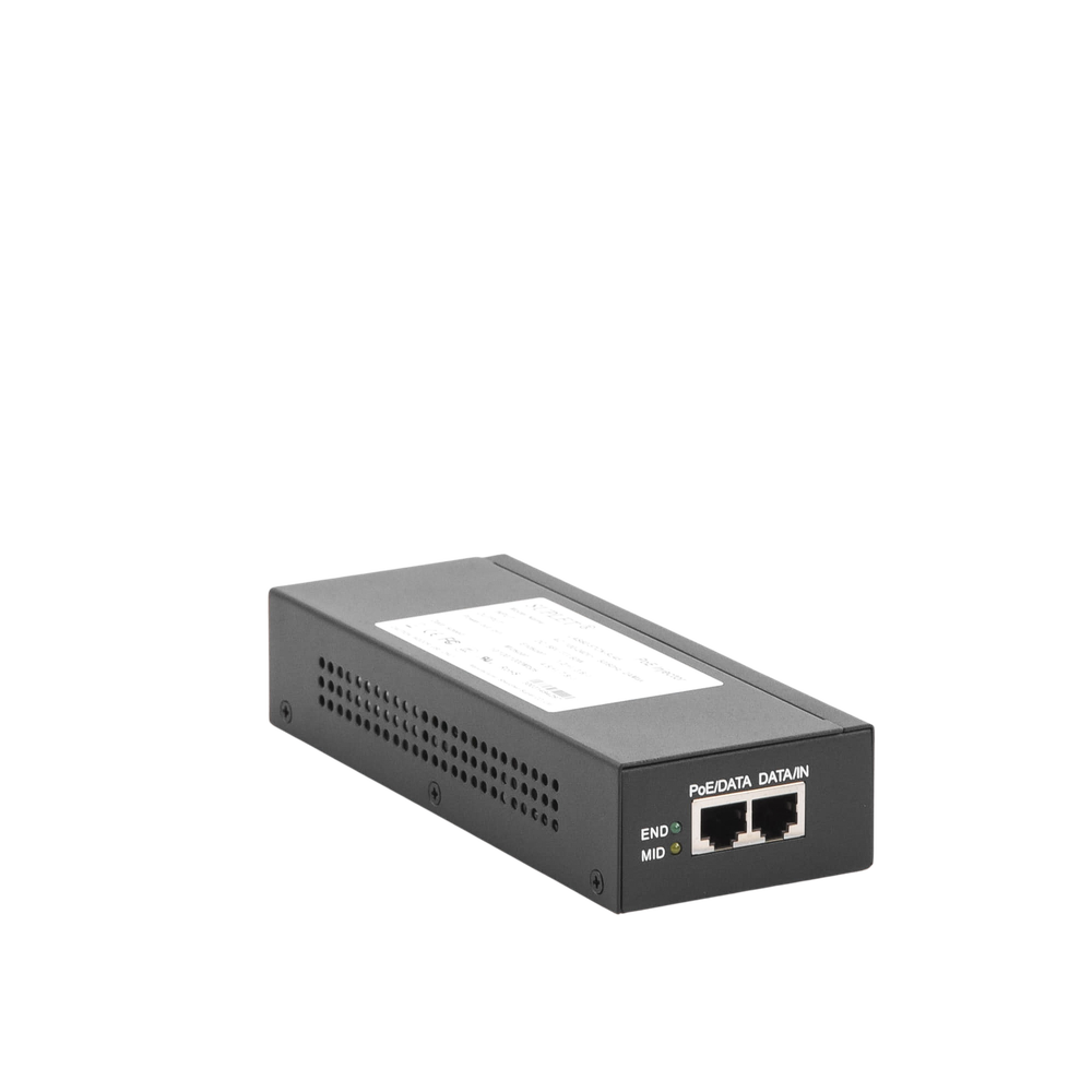 Inyector Super Hi-PoE / 56 Vcc / 60 Watts / Para Domos HIKVISION PTZ / IP (-AE / DE) / Soporta 802.3 af / at / Para Aplicaciones de CCTV - Imagen 5