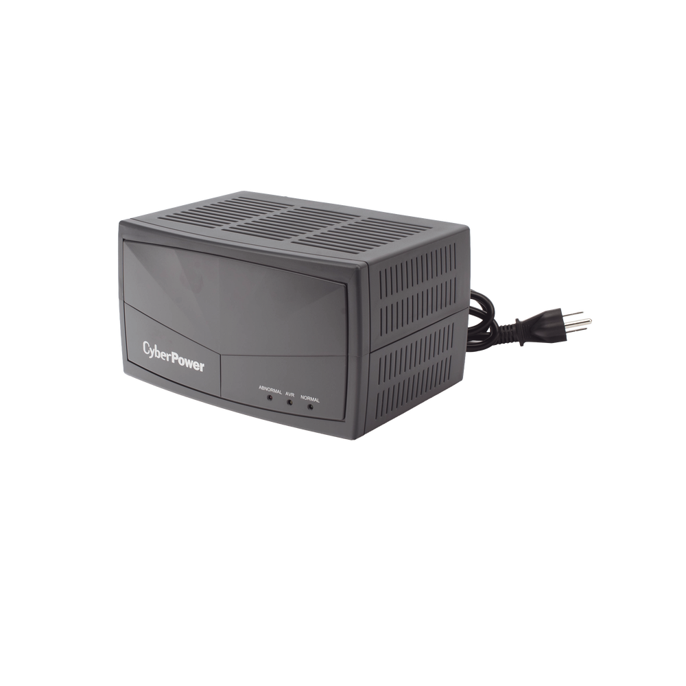 Regulador De Voltaje para Línea Blanca de 2500VA/1500W, Entrada NEMA 5-15P, Con 1 Salida NEMA 5-15R y Supresión de Picos a 245 Joules