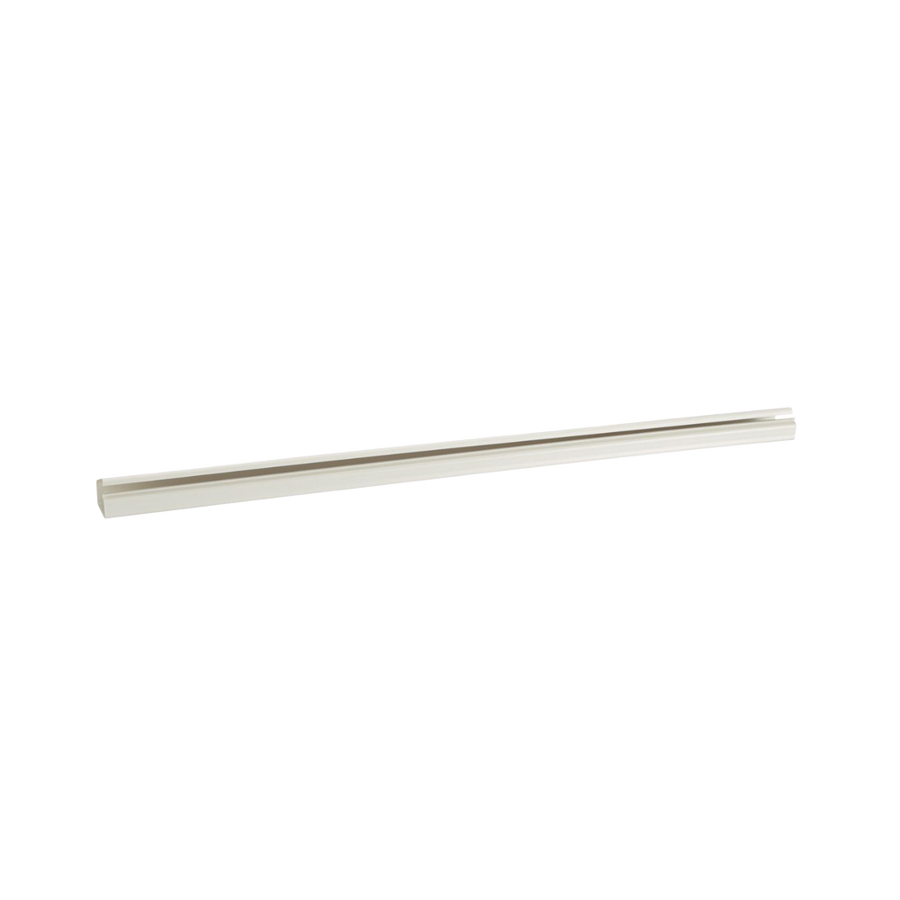 Canaleta LD10 de PVC rígido, con cinta adhesiva para instalación sin herramientas, de 38.4 x 24 x 3048 mm, Color Blanco Mate - Imagen 3