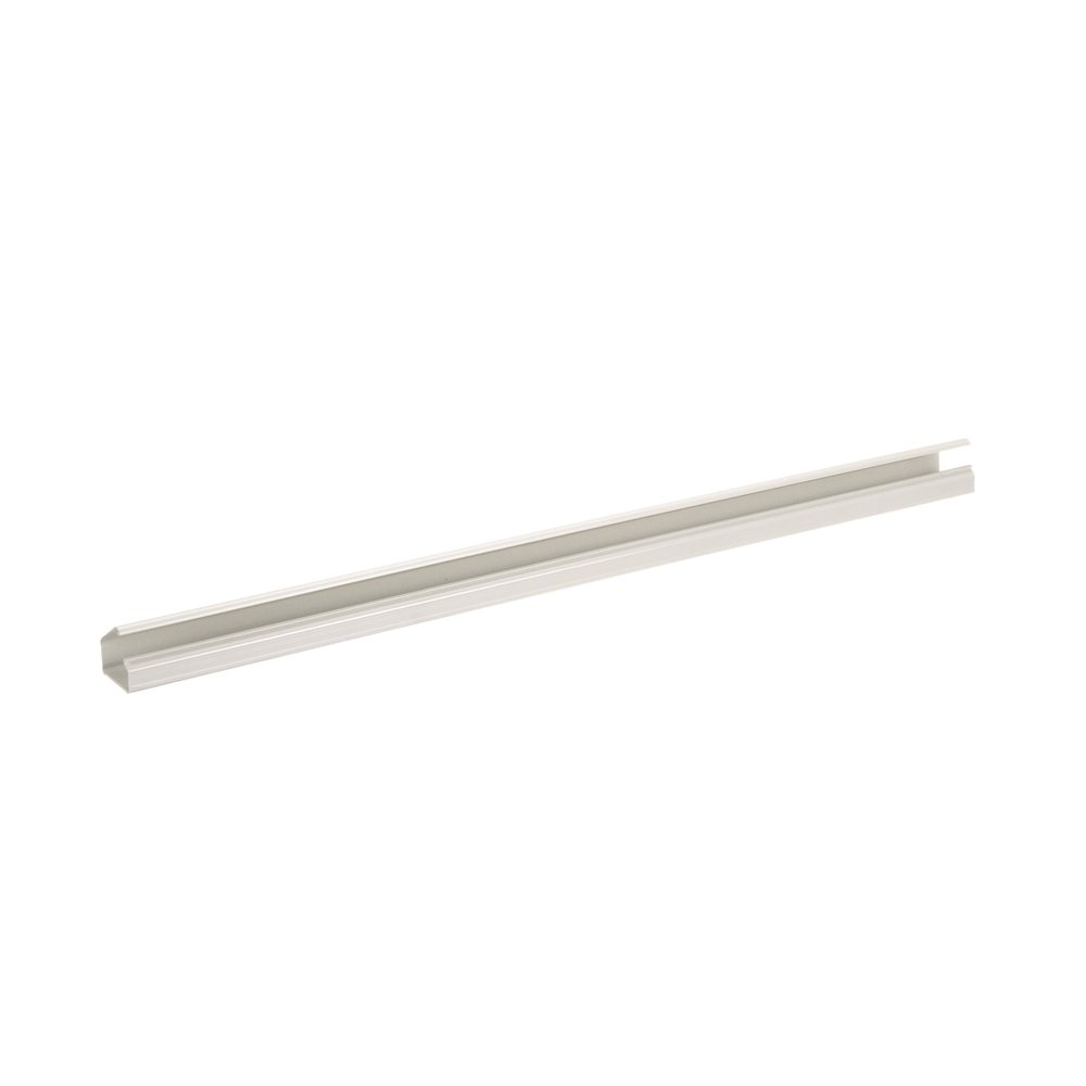 Canaleta LD10 de PVC rígido, con cinta adhesiva para instalación sin herramientas, de 38.4 x 24 x 1828.8 mm, Color Blanco Mate - Imagen 3