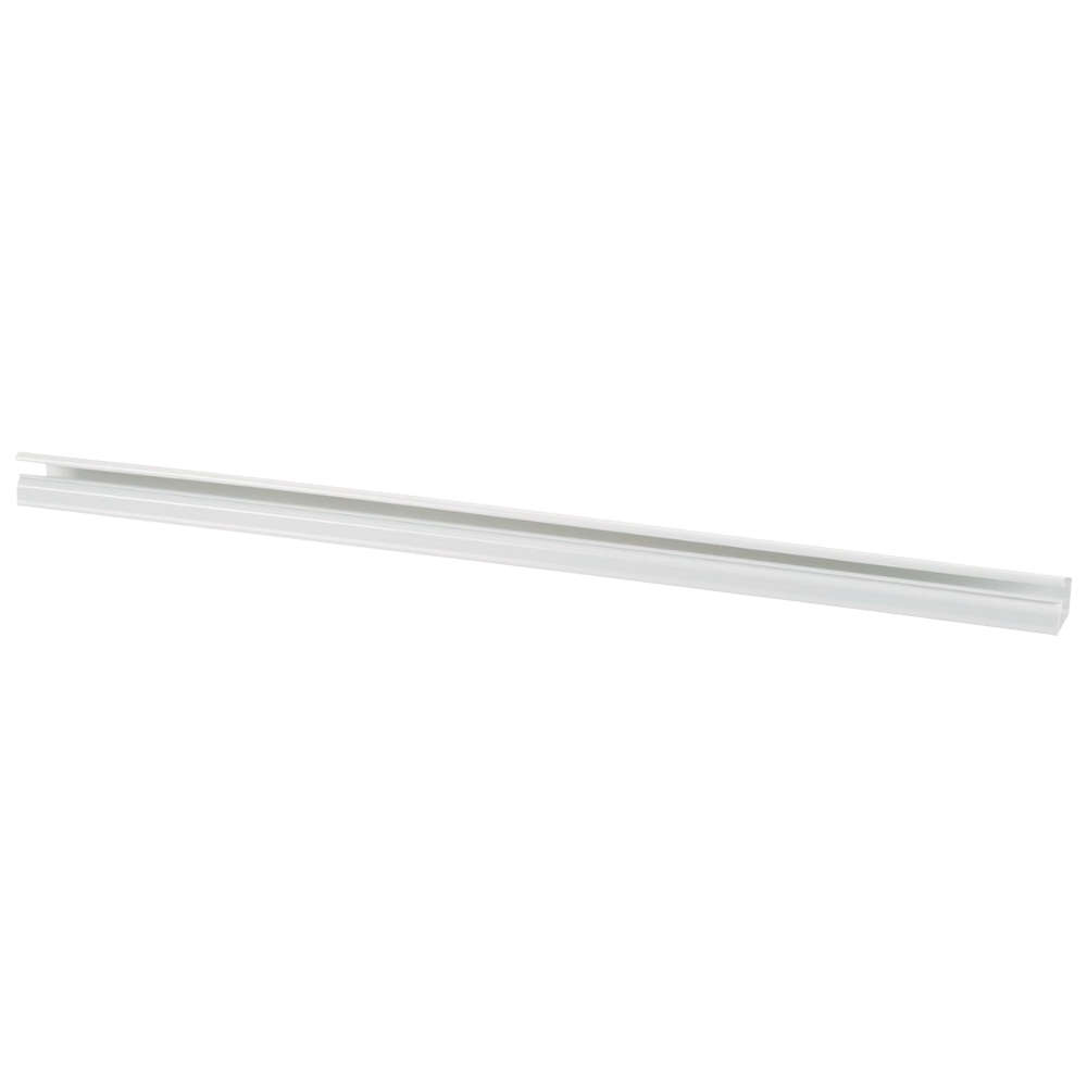 Canaleta LD10 de PVC rígido, con cinta adhesiva para instalación sin herramientas, de 38.4 x 24 x 1828.8 mm, Color Blanco - Imagen 4