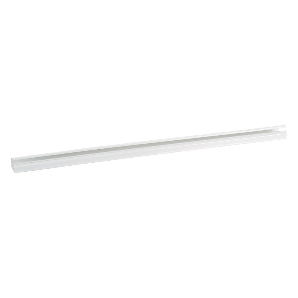 Canaleta LD10 de PVC rígido, con cinta adhesiva para instalación sin herramientas, de 38.4 x 24 x 1828.8 mm, Color Blanco - Imagen 3