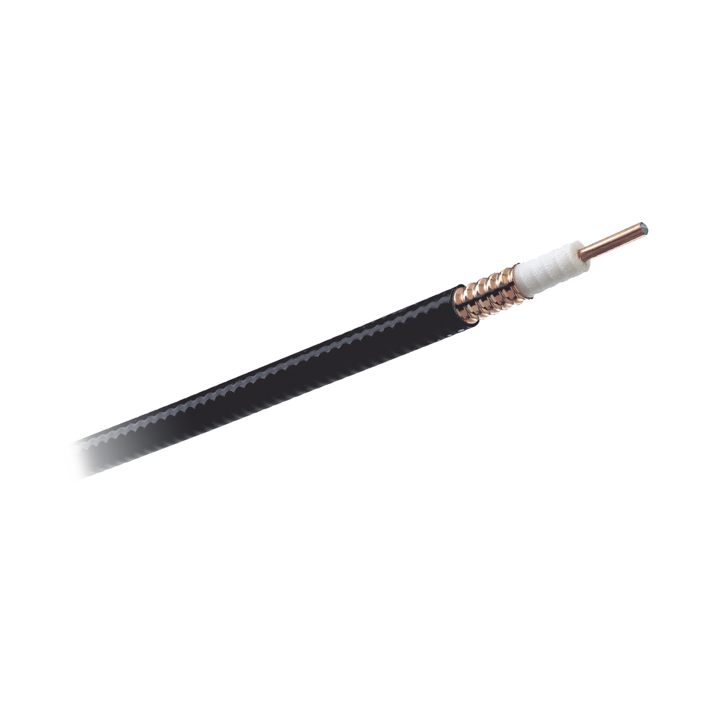 Cable Coaxial Heliax de 1/2, Cobre Corrugado, Blindado, 50 Ohms