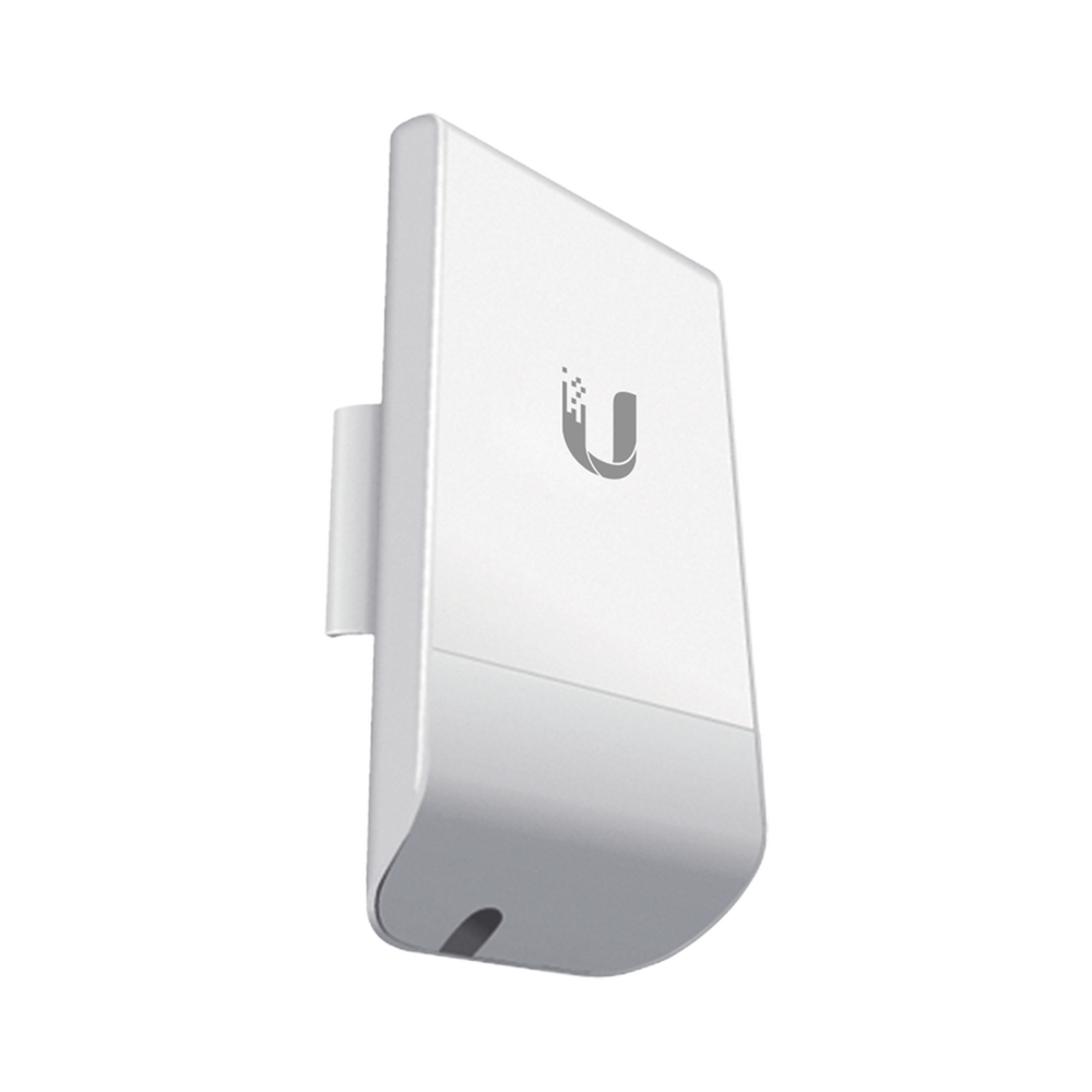 NanoStation airMAX locoM5 CPE,  hasta 150 Mbps, frecuencia 5 GHz (5170-5875 MHz) con antena integrada de 13 dBi