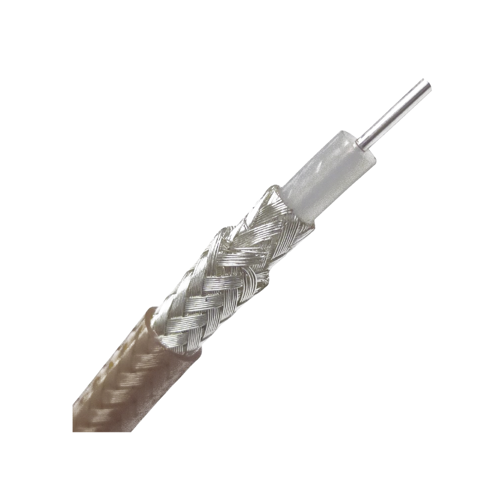 Metro de Cable Coaxial Tipo RG-142, Doble Malla, 50 Ohms