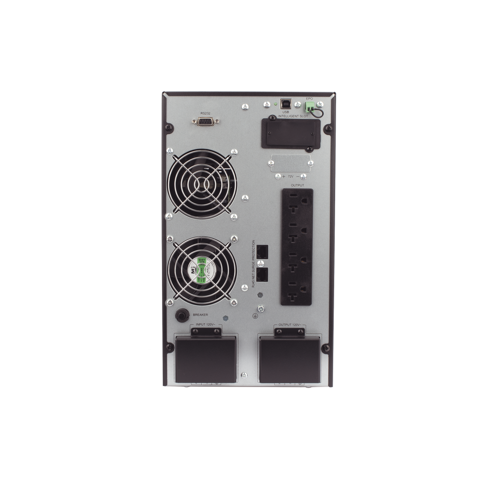 UPS 3000VA / 2700W Online Doble Conversión /Sin Cable de Alimentación/ 4 tomas 5-15R / Regulación de Voltaje / Protección RJ45 - Imagen 5
