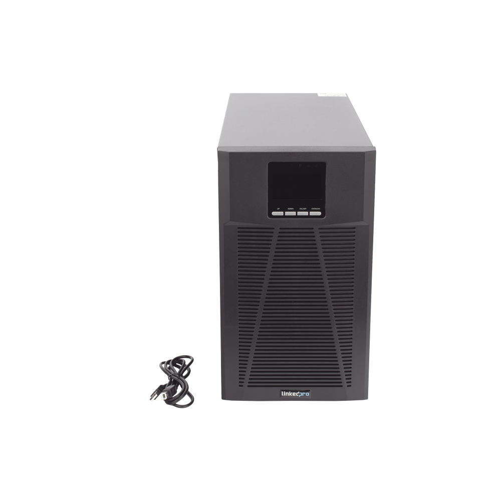 UPS 3000VA / 2700W Online Doble Conversión /Sin Cable de Alimentación/ 4 tomas 5-15R / Regulación de Voltaje / Protección RJ45 - Imagen 6